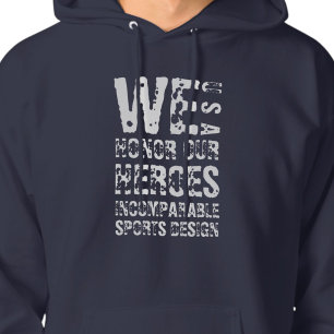 Sudadera con capucha ISD We Honor Our Heroes