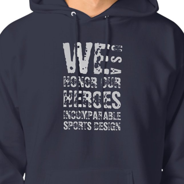 Sudadera con capucha ISD We Honor Our Heroes (Subido por el creador)