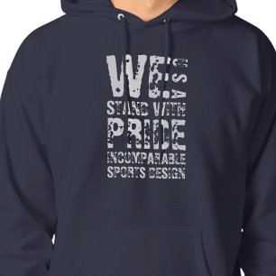 Sudadera con capucha ISD We Stand With Pride USA