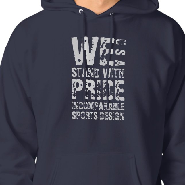 Sudadera con capucha ISD We Stand With Pride USA (Subido por el creador)