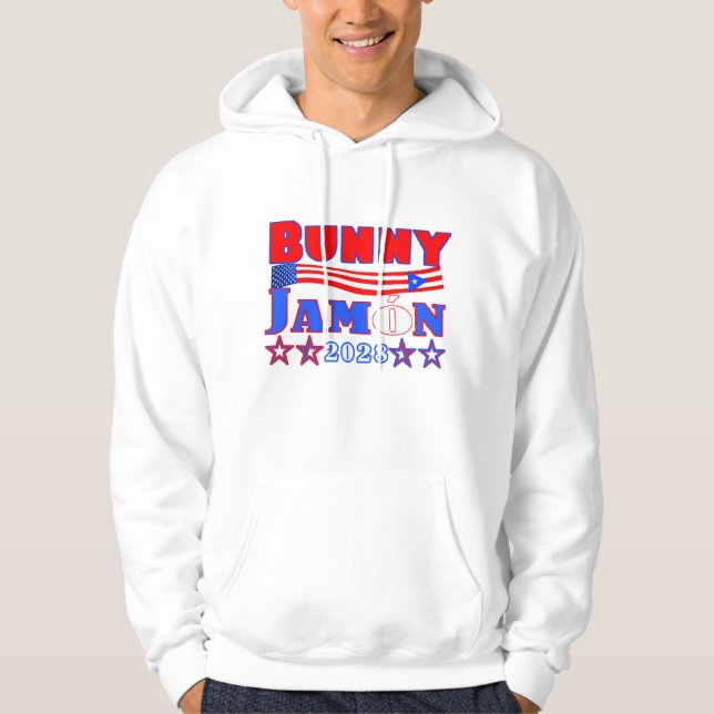 sudadera con capucha Jamon Bunny 2028 (Anverso)