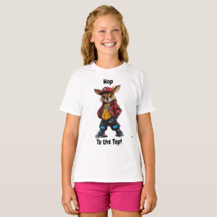 Sudadera con capucha juvenil 'Hop to the Top Kanga