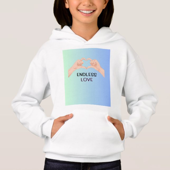 Sudadera con capucha juvenil trendy – Cómodo casua (Anverso)