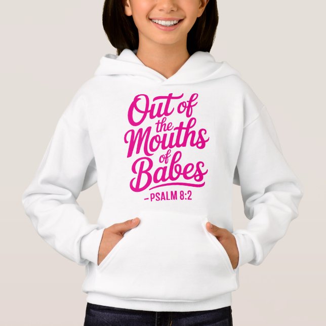Sudadera con capucha Kids Psalms Faith (Anverso)