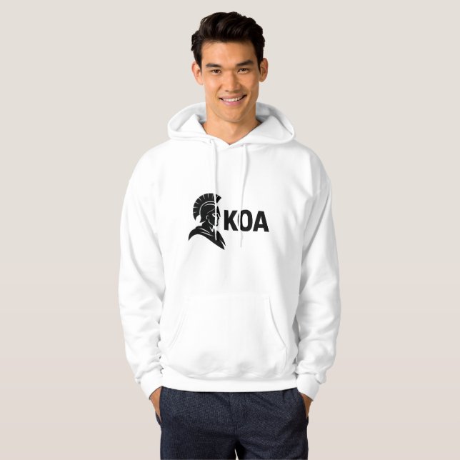Sudadera con capucha KOA Warrior (Anverso completo)