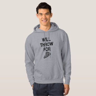 Sudadera con capucha lanzamiento de peso divertida