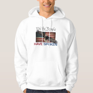 Sudadera con capucha larga de la manga del triunfo