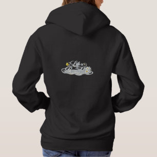 Sudadera con capucha Life Is Beautiful