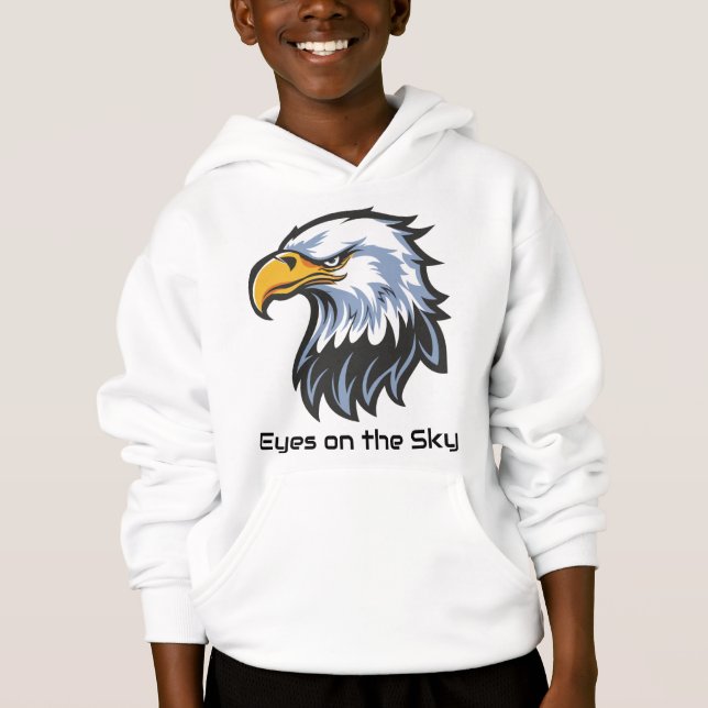 Sudadera con capucha linda y cómoda para niños  (Anverso)