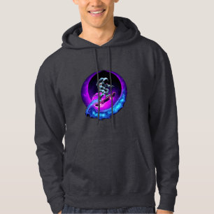 Sudadera con capucha Lunar Drift Skateboard – Neon
