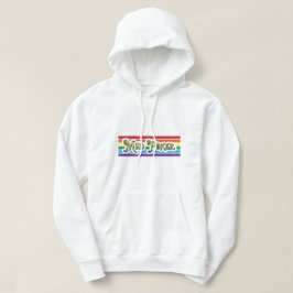 Sudadera con capucha MAD Poker arcoíris