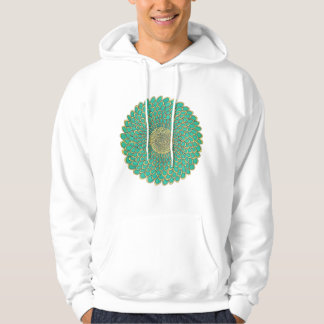 Sudadera con capucha Mandala para hombres