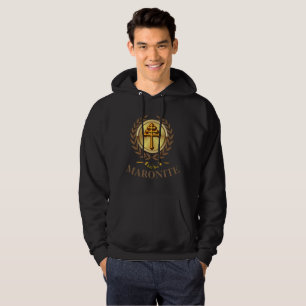 Sudadera con capucha MARONITA (Cruz oficial)