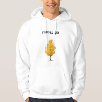 Sudadera con capucha Minimalista Elige Alegría - C