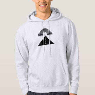 Sudadera con capucha minimalista estética Paseo no