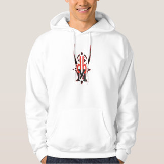 Sudadera con capucha monograma vikingo