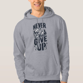 Sudadera con capucha motivacional de cadenas rotas