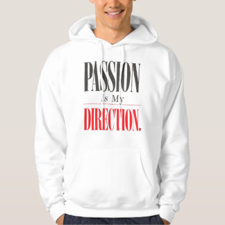 Sudadera con capucha motivacional 'La pasión es mi