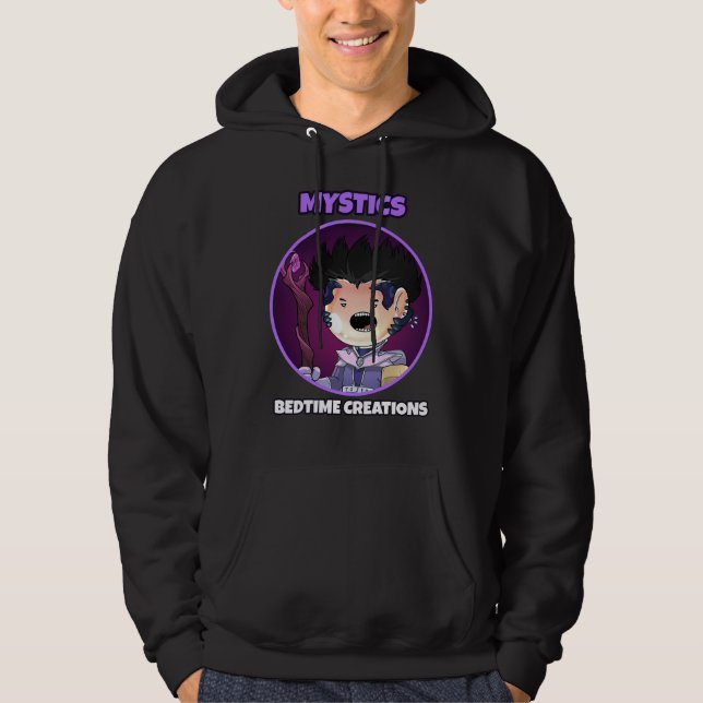 Sudadera con capucha Mystics de Bedtime Creations (Anverso)