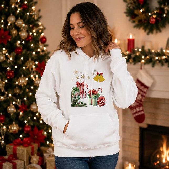 Sudadera con capucha navideña acogedora (Subido por el creador)