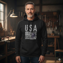 Sudadera con capucha negra con gráfico de cráneo y