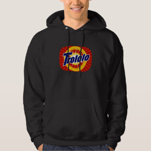 Sudadera con capucha negra de Trololo TeeVee