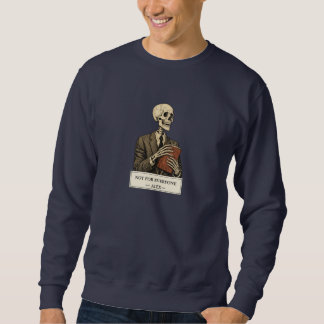 Sudadera con capucha negra para hombre con gráfico