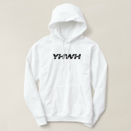 Sudadera con capucha negra Yahweh
