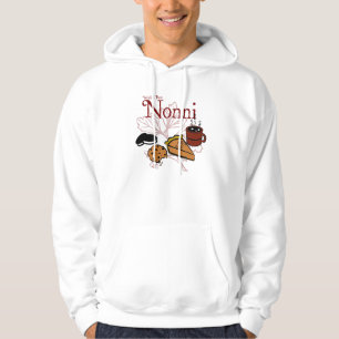 Sudadera con Capucha Nonni la Mejor del Mundo