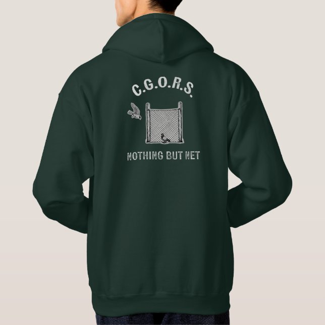 Sudadera con capucha Nothing But Net (Reverso)