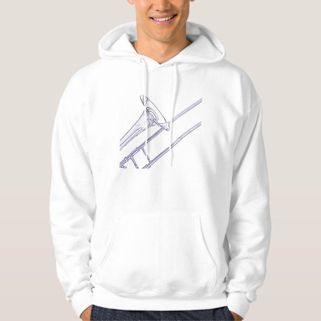 Sudadera con capucha o camisa del Trombone (Anverso)