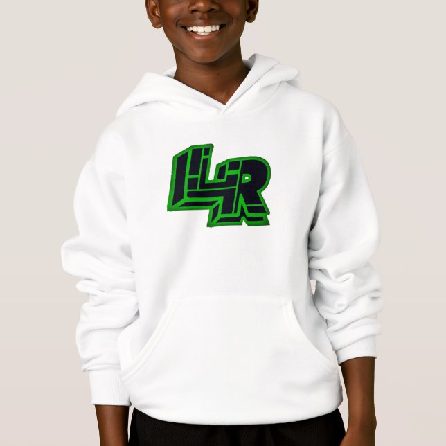 Sudadera con capucha oficial del logotipo de LR (Anverso)