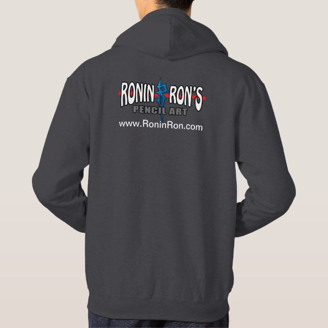 Sudadera con capucha oficial del logotipo de Ronin (Reverso)