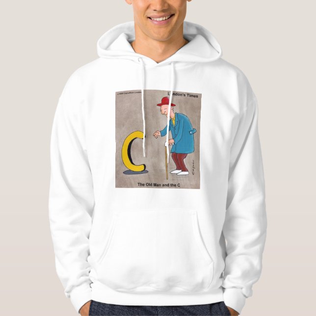 Sudadera con capucha Old Man & The C Funny de Rick (Anverso)