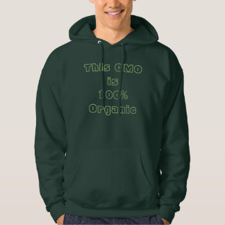 Sudadera con capucha orgánica del 100% GMO