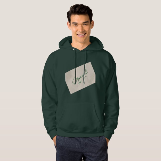 Sudadera con capucha Original 1 Deep Forest para h (Anverso completo)