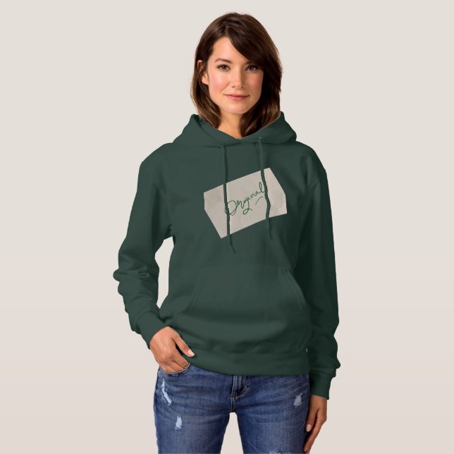 Sudadera con capucha Original 1 Deep Forest para m (Anverso completo)
