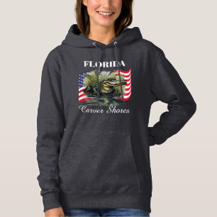 Sudadera con capucha oscura para mujeres de Florid