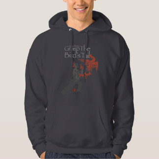 Sudadera con capucha oscura Phoenix del fuego" de