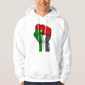 Sudadera con capucha palestina del puño de Carlos
