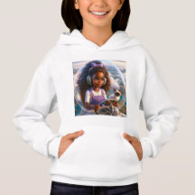 Sudadera con capucha Panola & Gata Transparent Tra