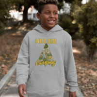 Sudadera con capucha para acampada en tienda de bo