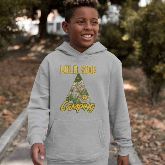 Sudadera con capucha para acampada en tienda de bo (Subido por el creador)