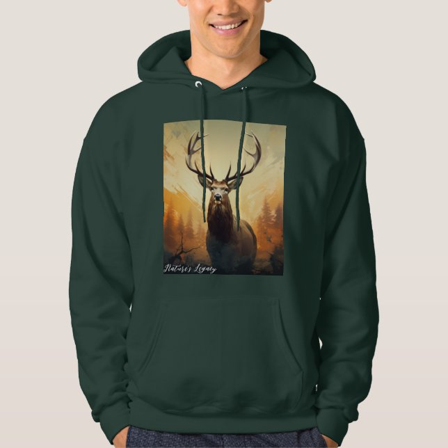 Sudadera con capucha para adulto (Anverso)