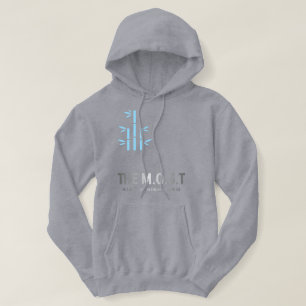 Sudadera con capucha para adulto (gris vívido)