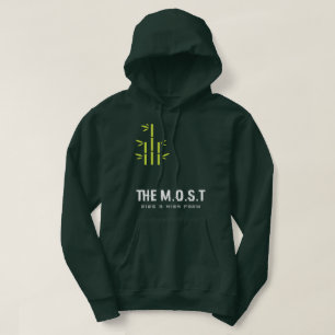 Sudadera con capucha para adultos (Bosque Profundo