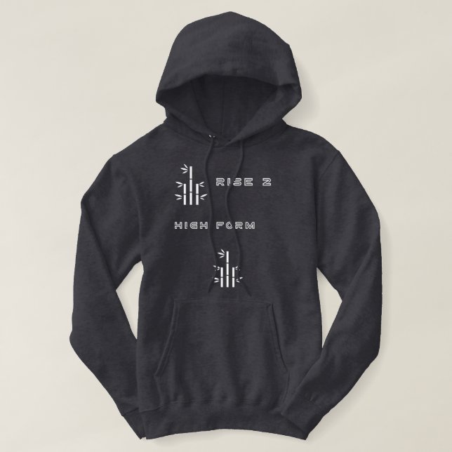Sudadera con capucha para adultos ( Gris oscuro ví (Diseño del anverso)