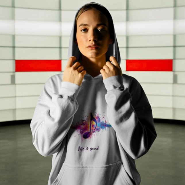 Sudadera con capucha para amantes de la música, su (Subido por el creador)