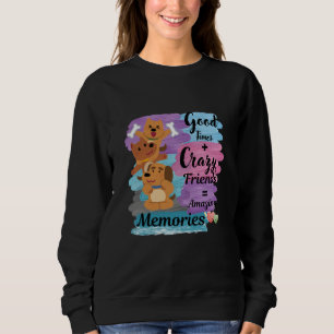 Sudadera con capucha para amantes de perros lindos