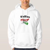 Sudadera con capucha para chica siciliana